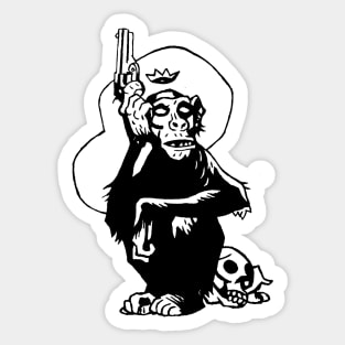 Monkey Sticker